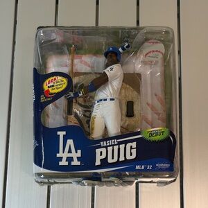 Vintage Yasiel Puig MLB Action Figure
